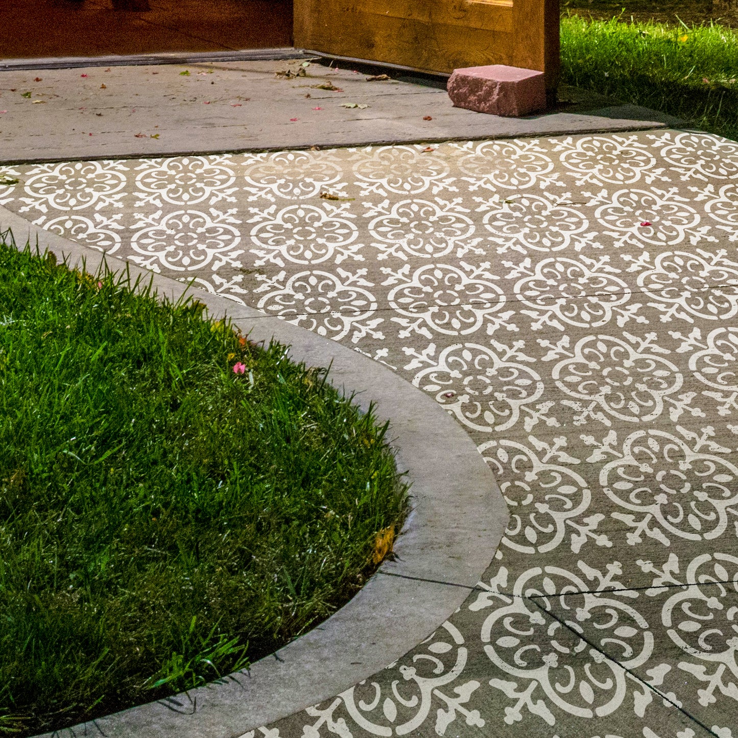 4 pcs. / Tile Stencil Set, Reusable Tile Stencils Set for Painting, Furniture, Floor/Household Paint Wall Stencils