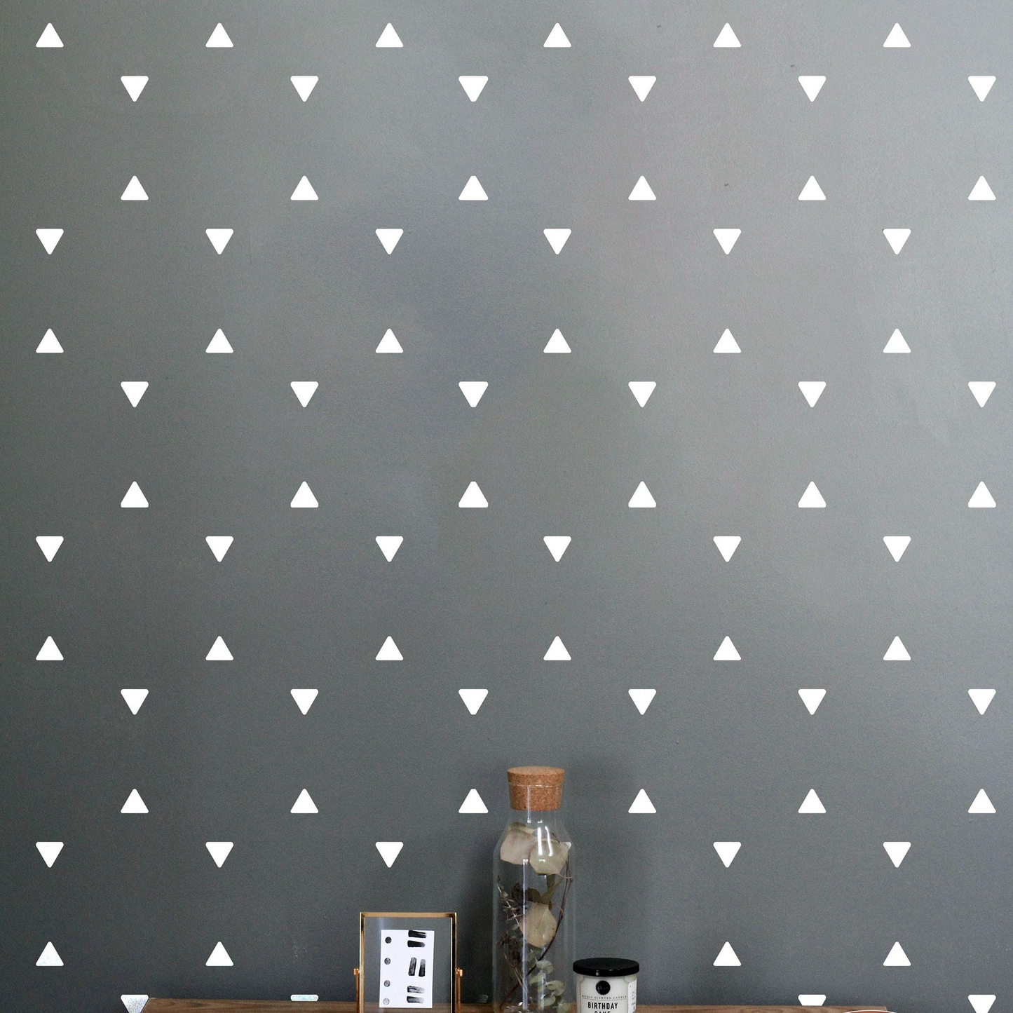 DESNA - XL Wall Stencil Simple / Large Allover Wall Stencils for Painting / Stencils For Walls / Geometric Wall Stencil Pattern