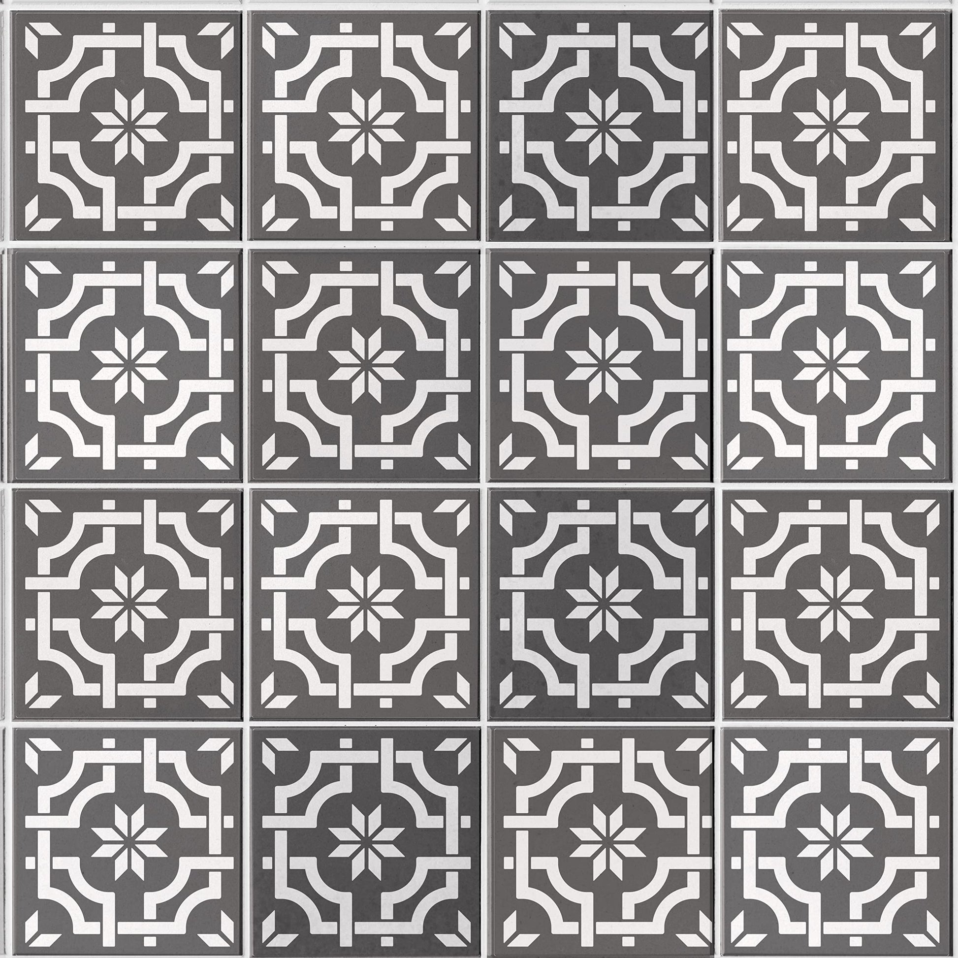 12x12 Tile Stencil - Reusable Wall and Floor Stencil for Painting and Decorating - View 4 | Stencilogy