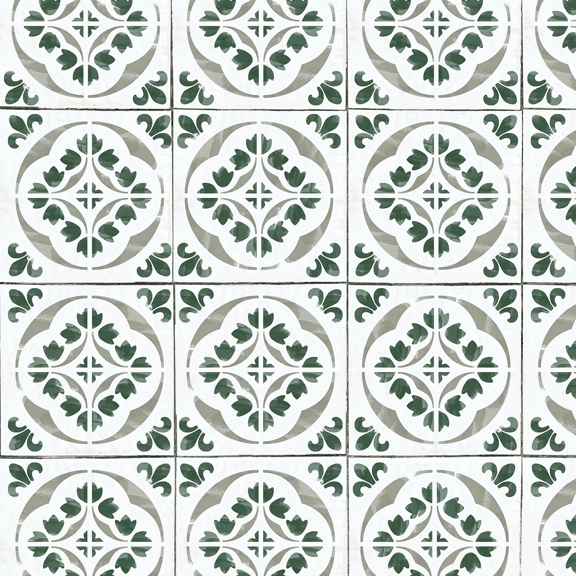 12x12 Tile Stencil - View 7 | Stencilogy