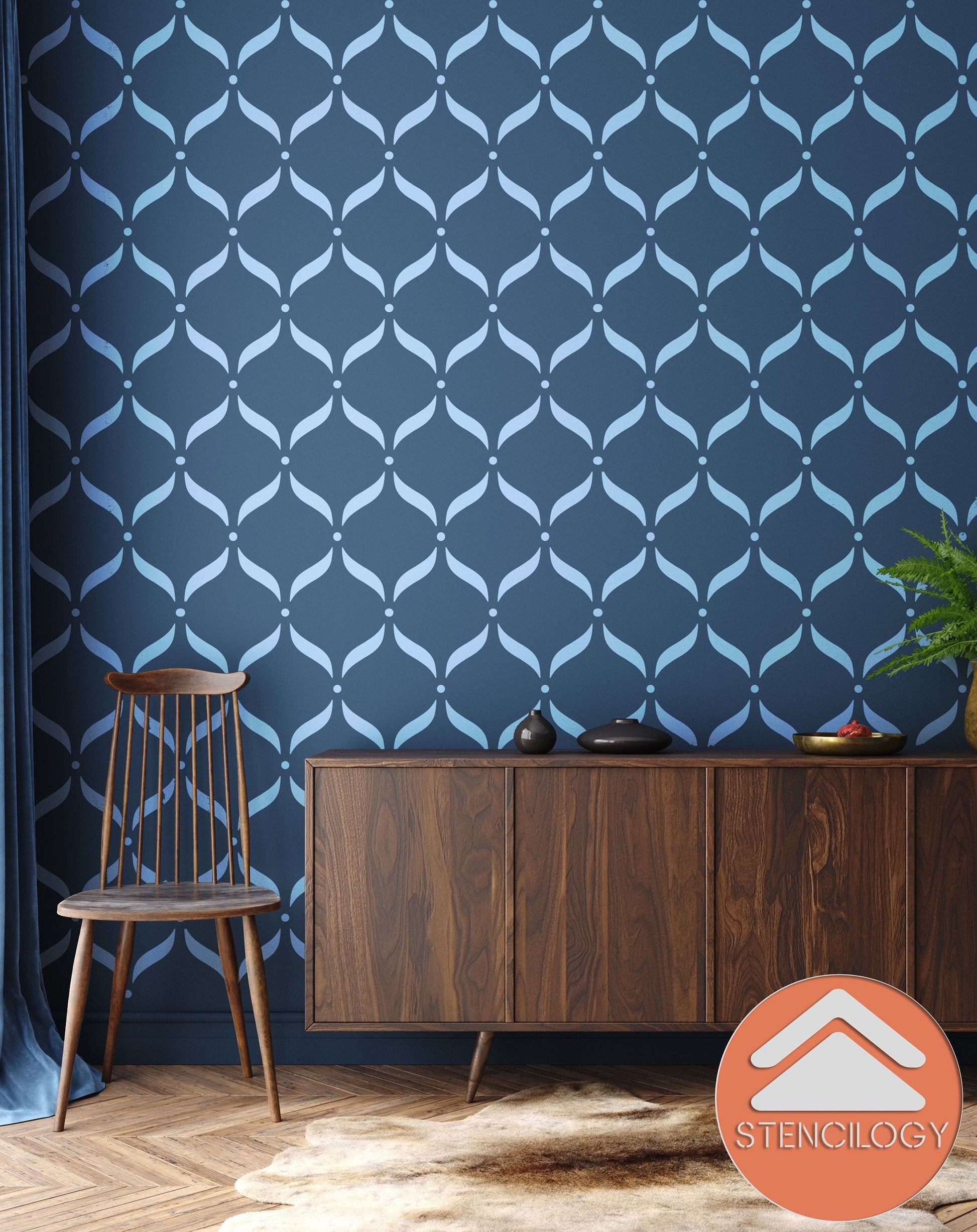 ALARA - XL Wall Stencil - View 2 | Stencilogy