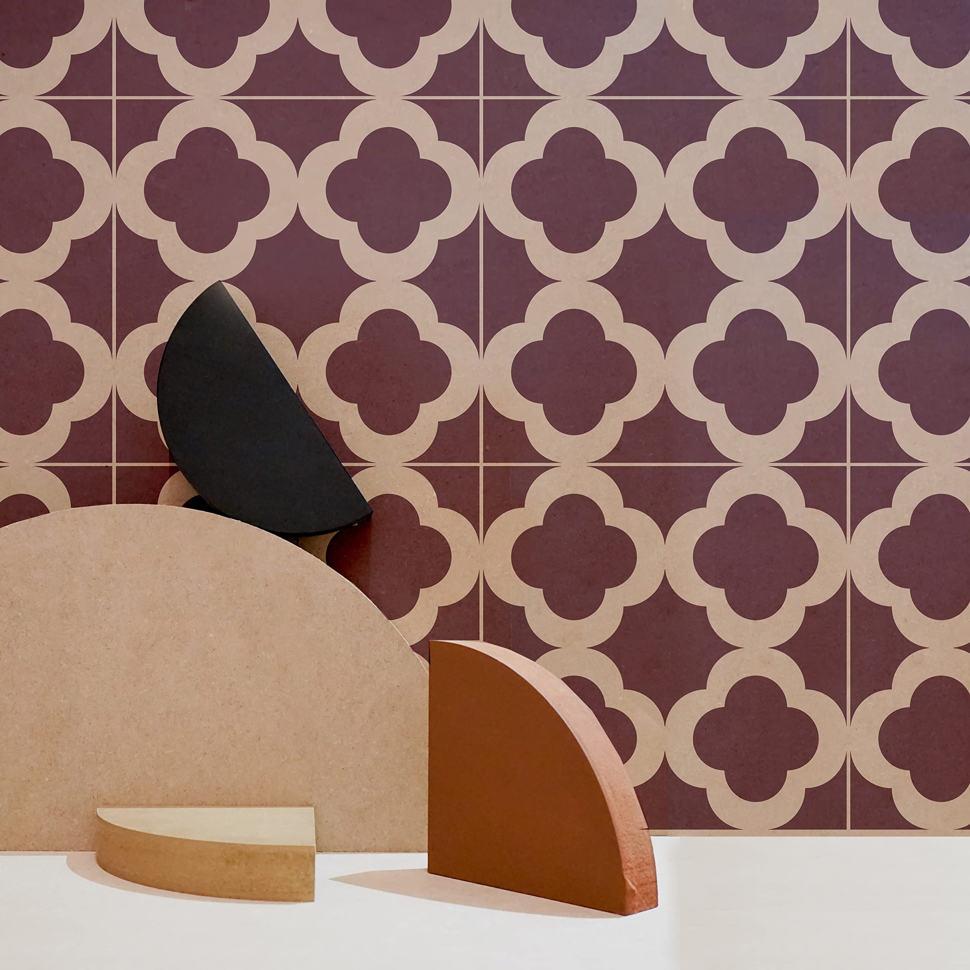 12x12 Tile Stencil - View 8 | Stencilogy