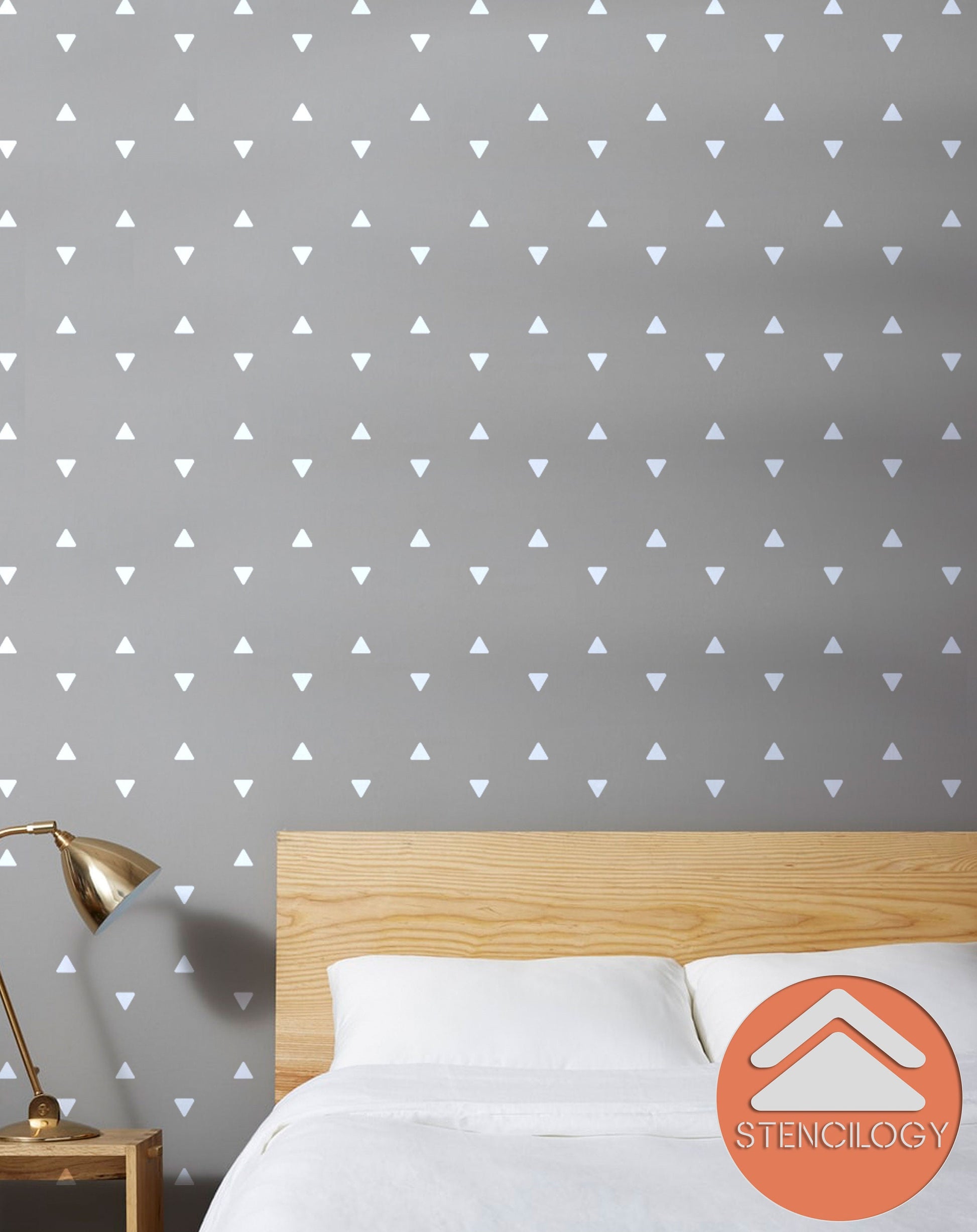 DESNA - XL Wall Stencil Simple - View 4 | Stencilogy