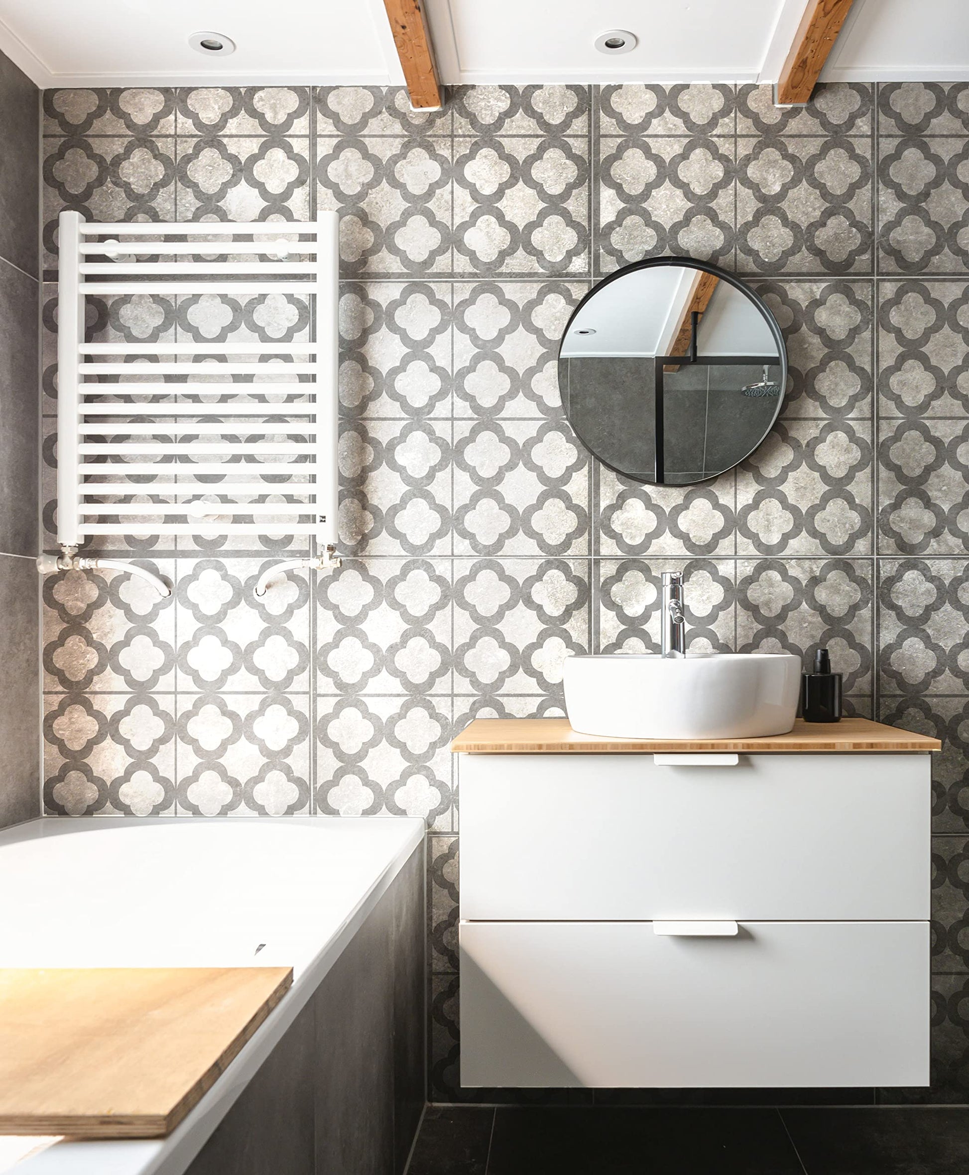 12x12 Tile Stencil - View 4 | Stencilogy