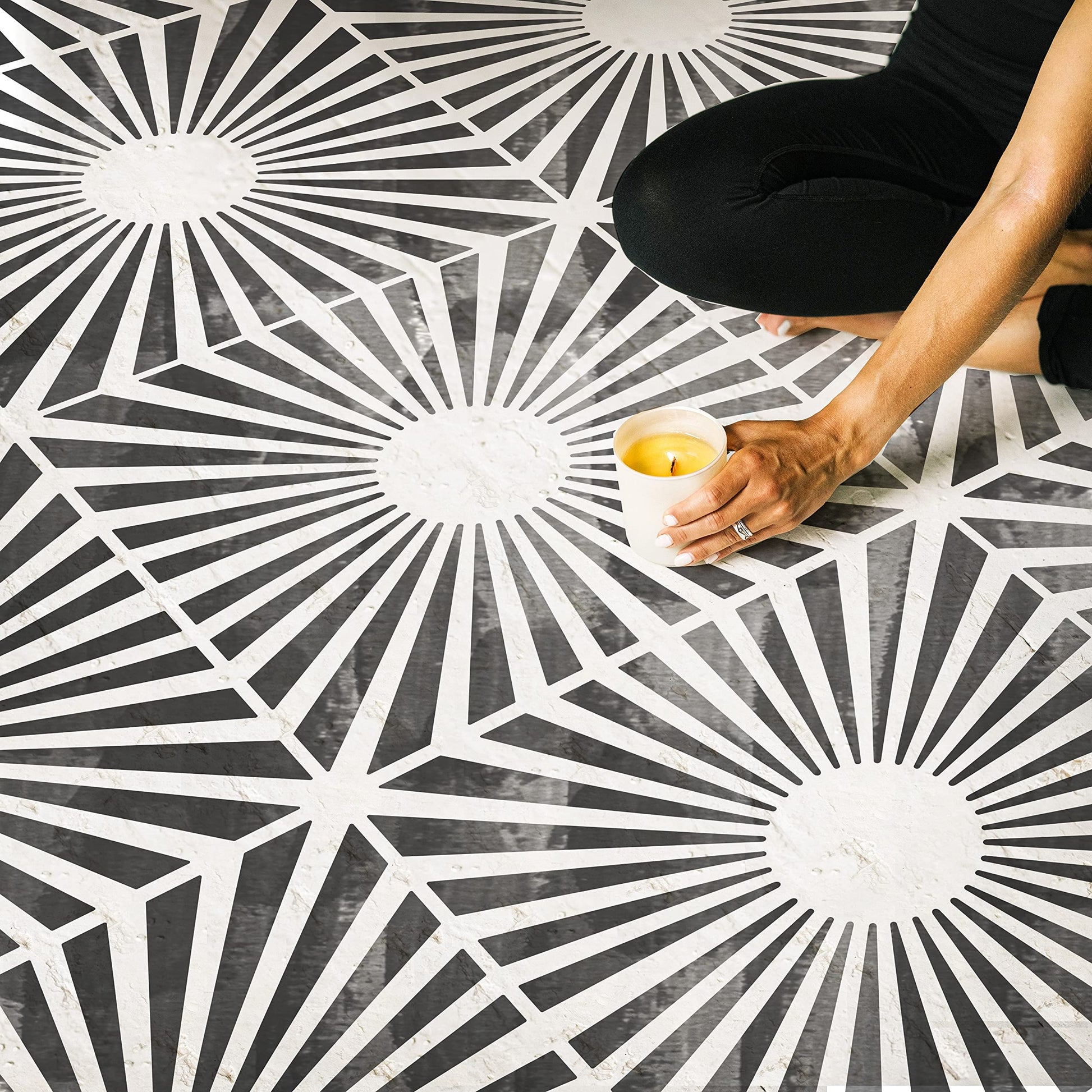 12x12 Tile Stencil | Stencilogy