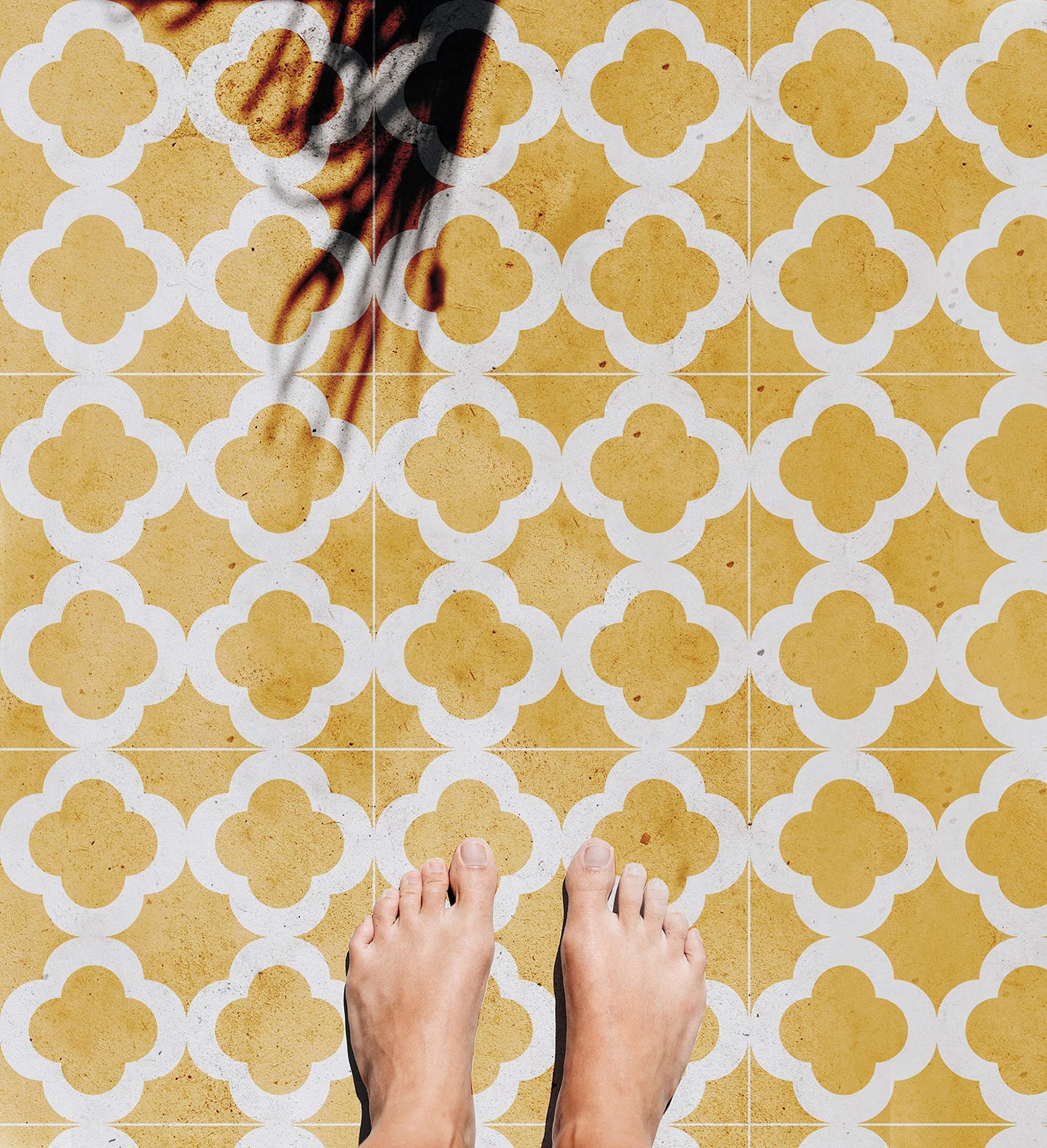 12x12 Tile Stencil - View 5 | Stencilogy