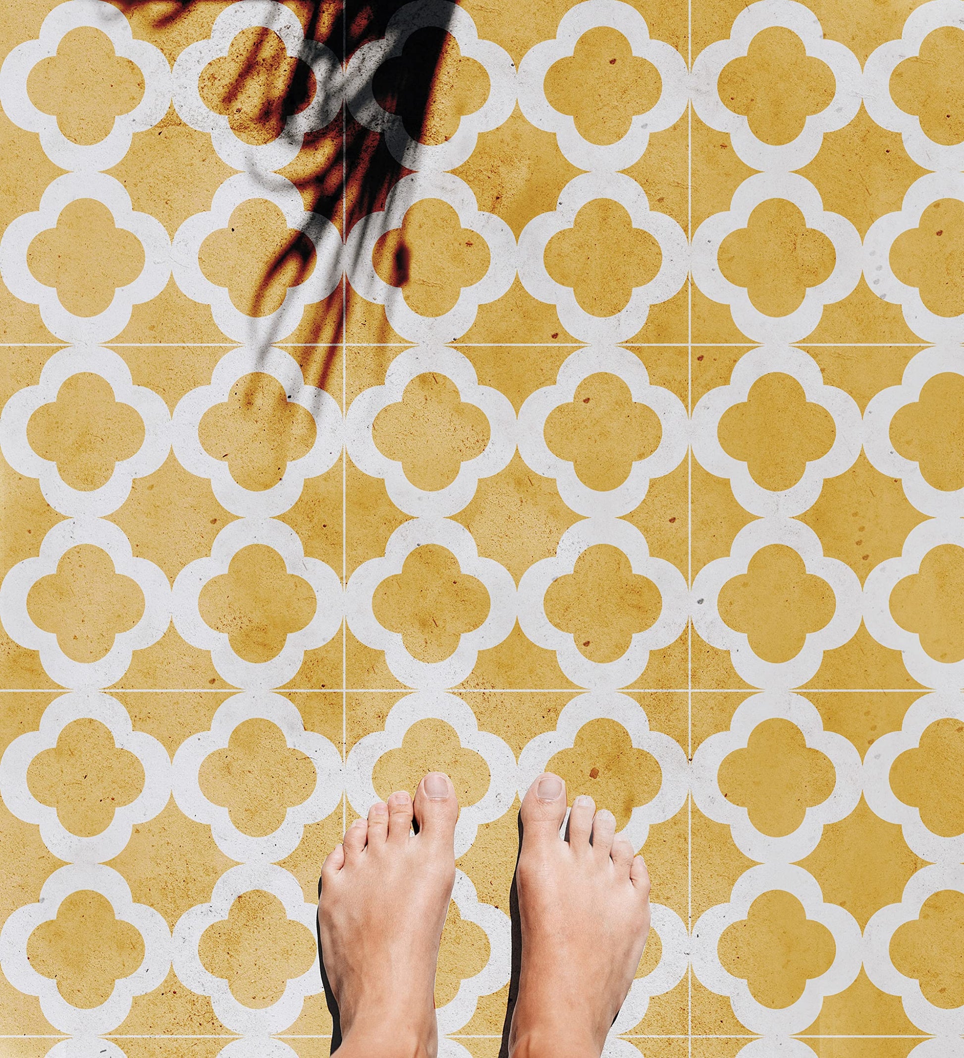 12x12 Tile Stencil - View 5 | Stencilogy