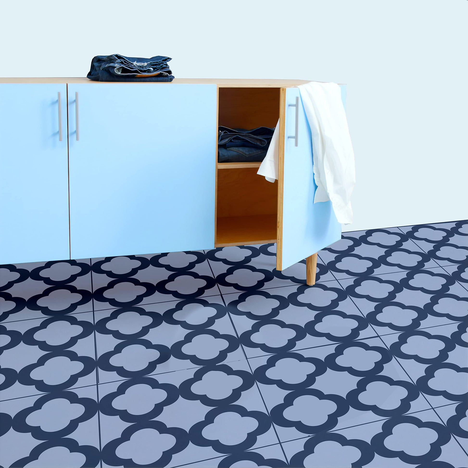 12x12 Tile Stencil - View 6 | Stencilogy